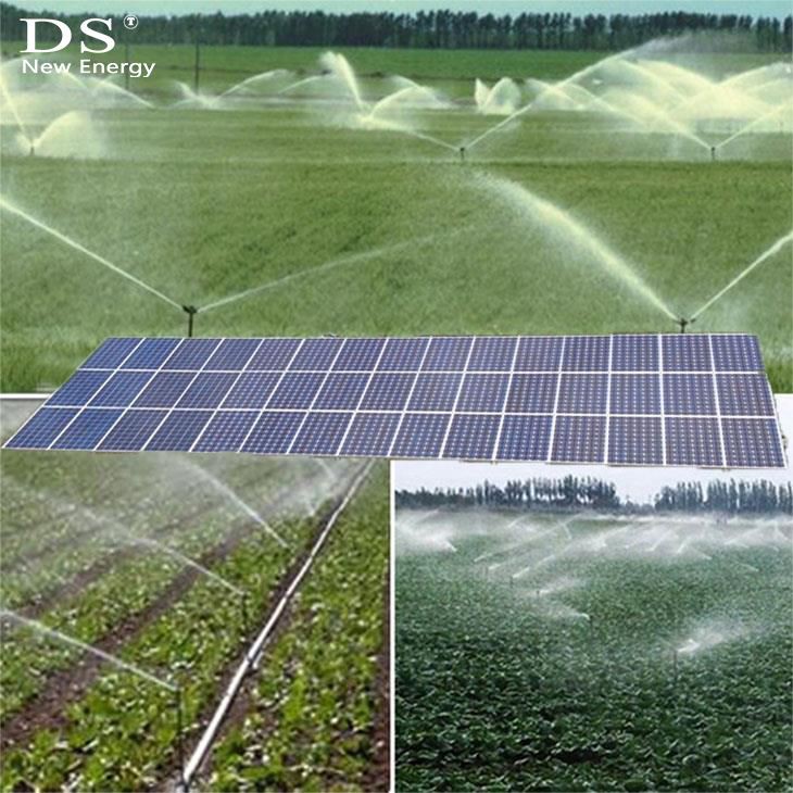 জমি সেচের জন্য সৌর প্যানেল বিদ্যুত জল পাম্প